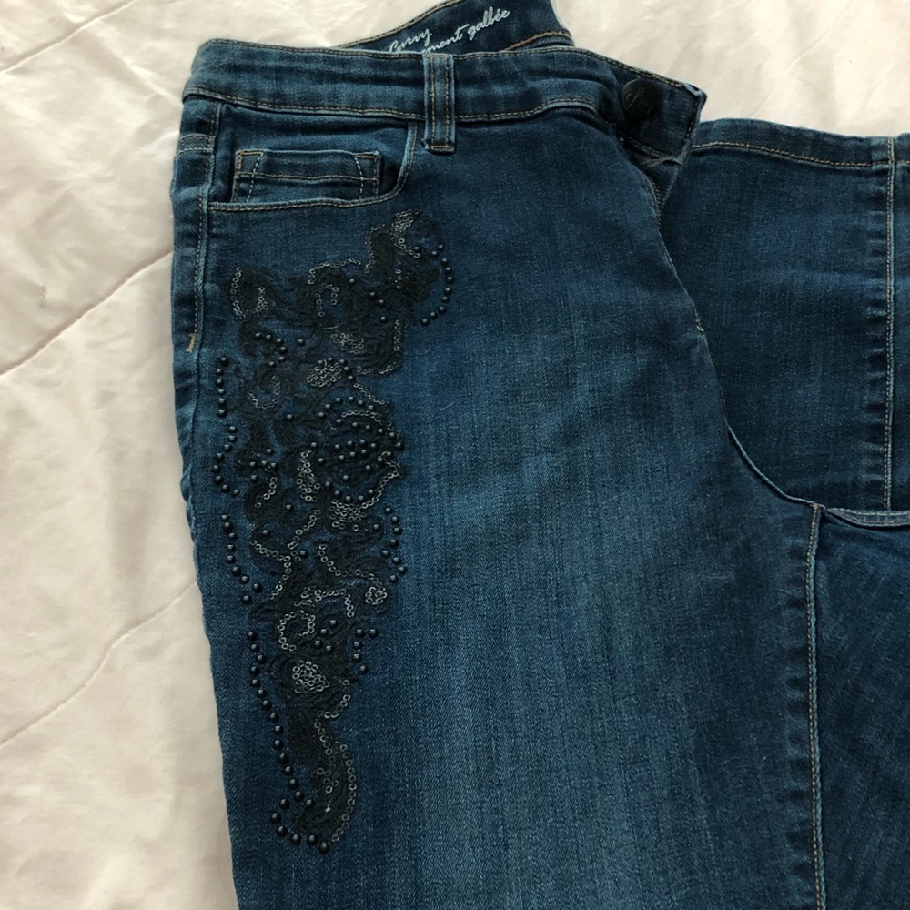 D/C JEANS SIZE 14 dark wash